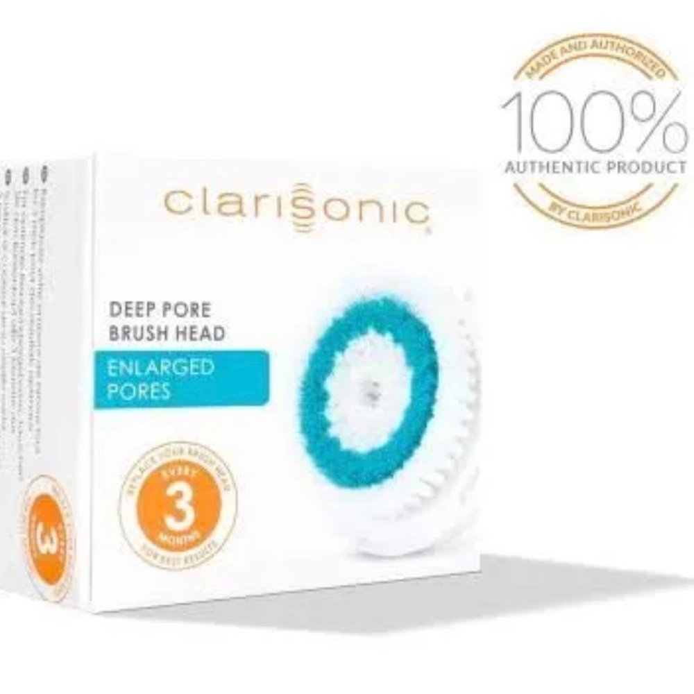 Clarisonic 2 Brush Heads Deep Pore Enlarged Pore pack NWT